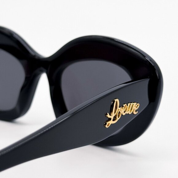 NEW LW40153I 01A, LOEWE BLACK WOMEN SUNGLASSES LOEWE - Picture 7 of 10
